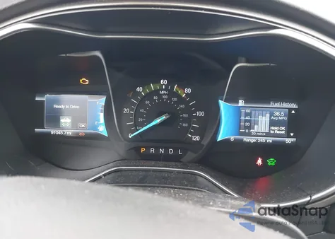 2018 Ford Fusion Hybrid S из США, поврежденный, VIN 3FA6P0UU4JR271637